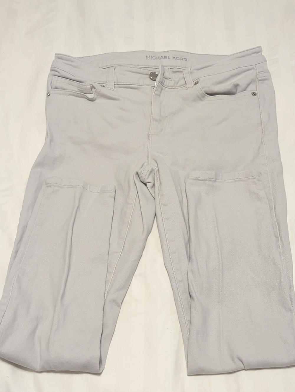 Michael Kors Skinny Jeans Pale Gray